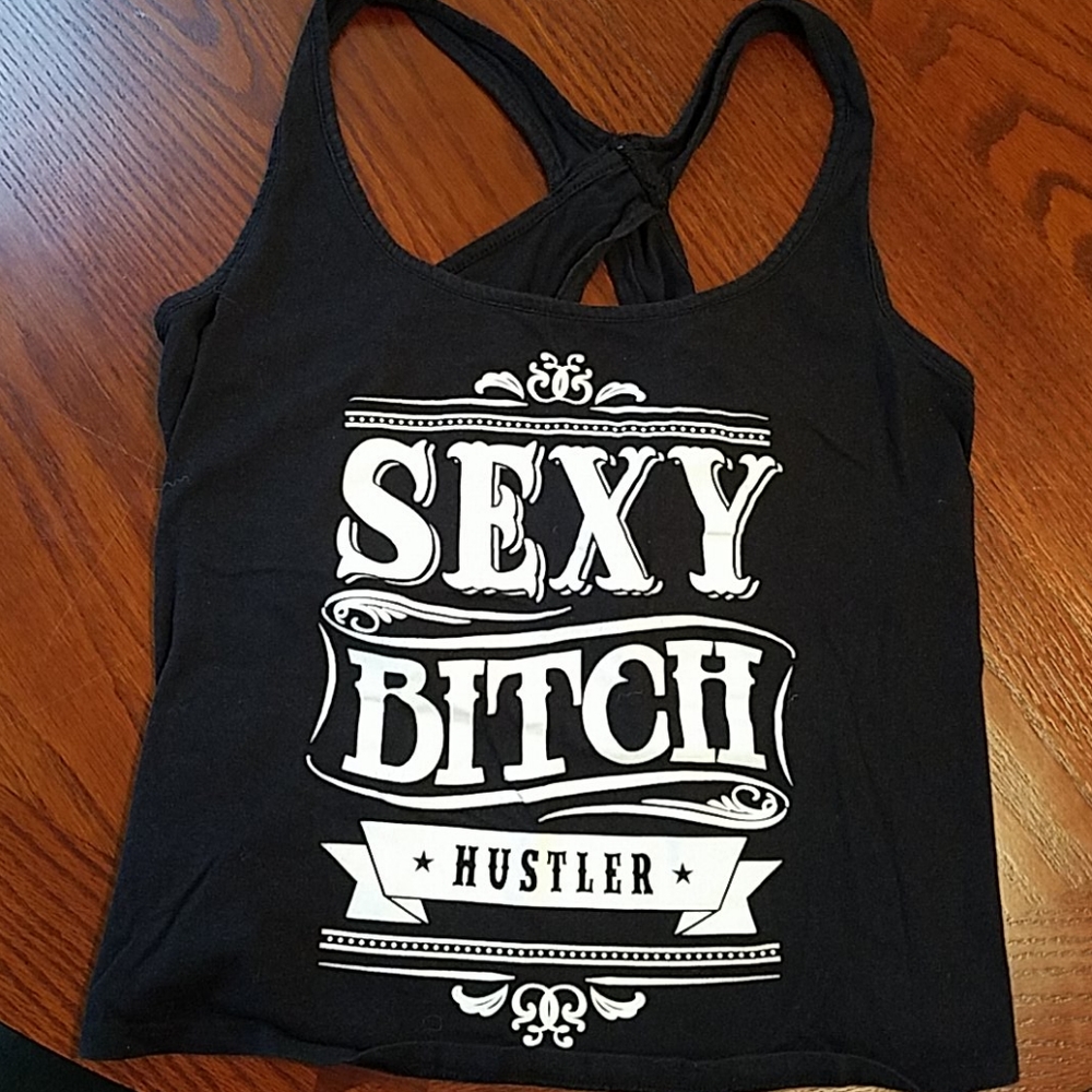 Open back Tank Top